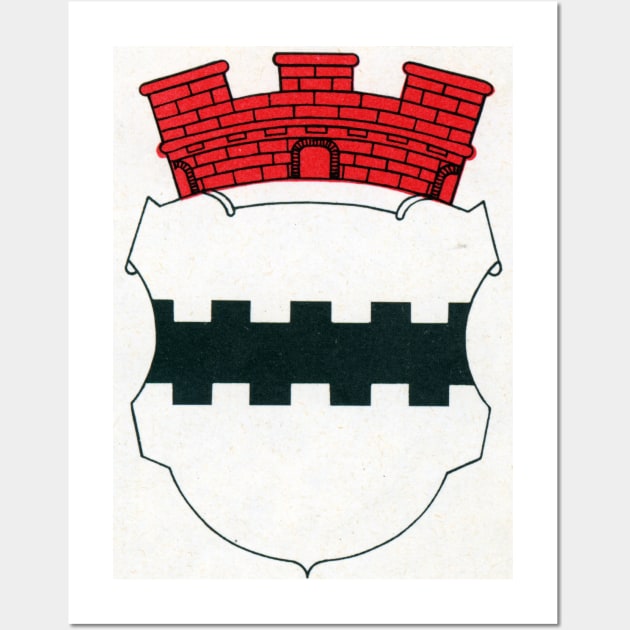 Opladen coat of arms - City of Opladen Leverkusen Wall Art by Christine aka stine1